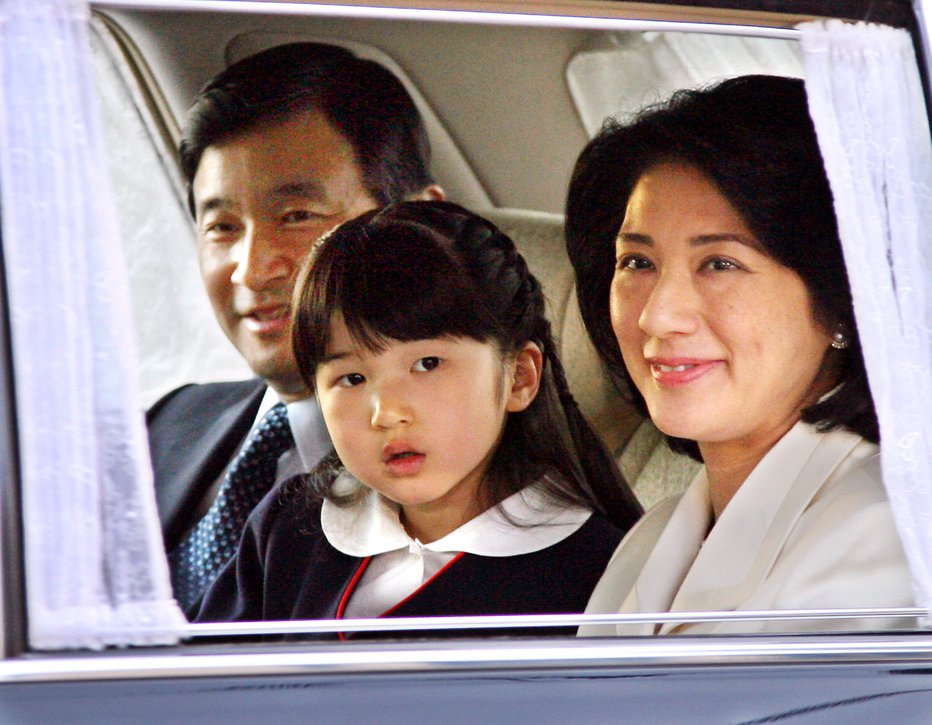 Fotografija: Fumihito ima samo enega otroka, hčer Aiko. FOTO: Pool Reuters Pictures