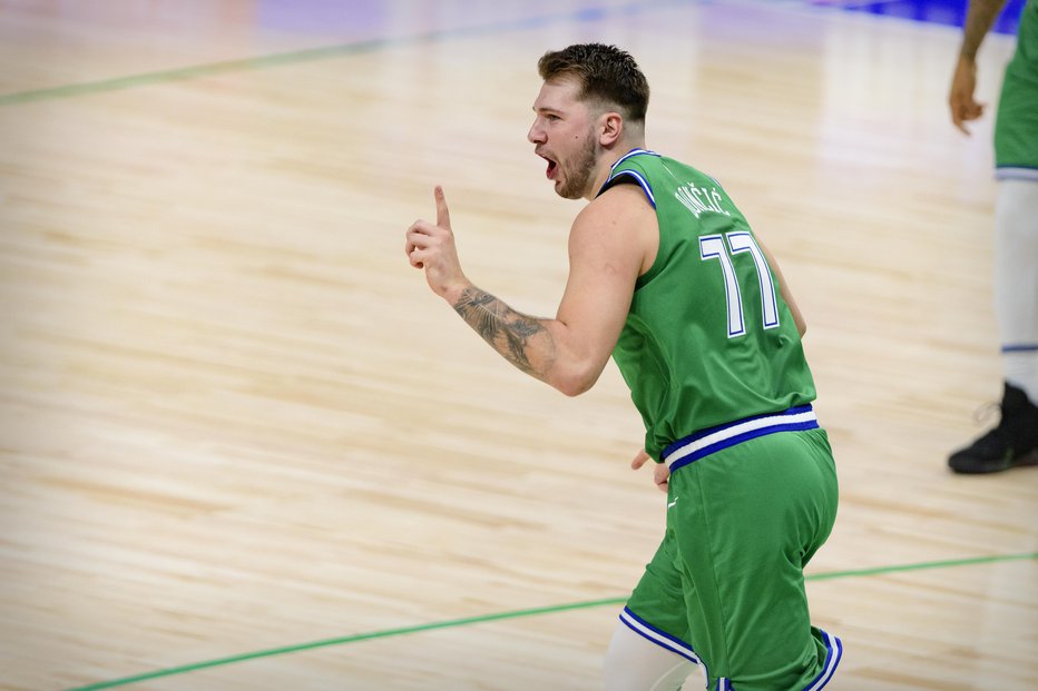 Fotografija: Luka Dončić navdušuje košarkarski svet. FOTO: Jerome Miron, Usa Today Sports