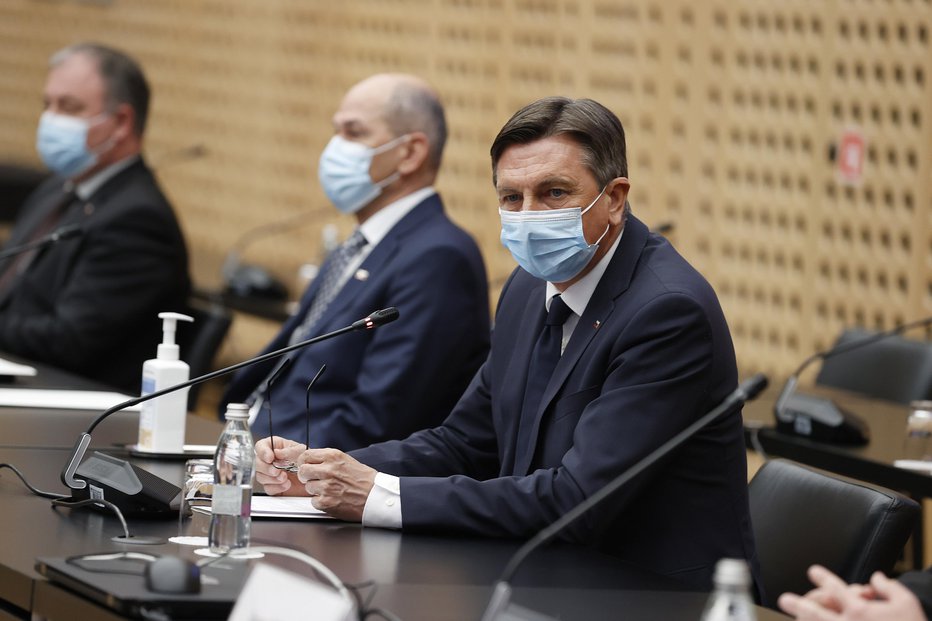 Fotografija: Pahor ocenjuje, da v času krize potrebujemo operativno vlado. FOTO: Leon Vidic, Delo