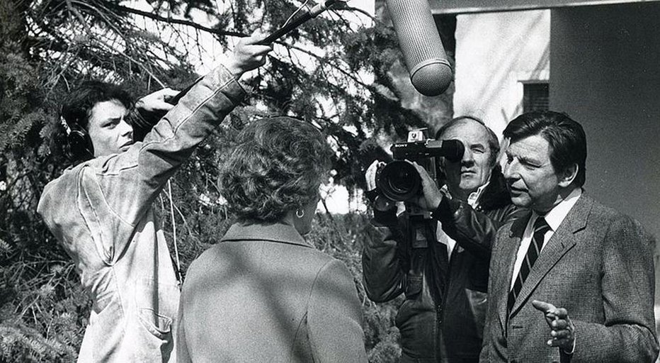 Fotografija: Hugo Portisch je bil med letoma 1958 in 1967 glavni urednik avstrijskega meščanskega časopisa Kurier. FOTO: ORF.AT