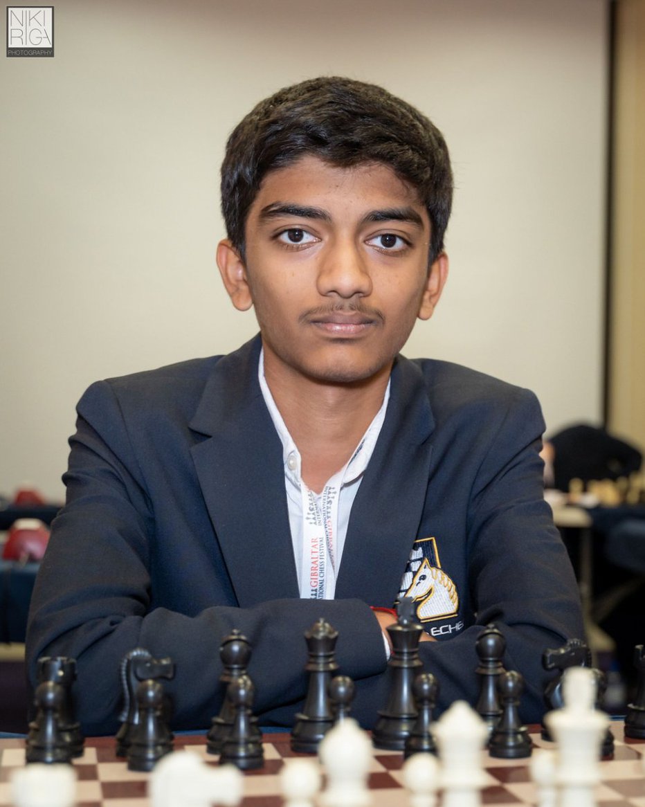 Fotografija: Indijec Gukeš je prihodnost šaha. FOTO: chessworld