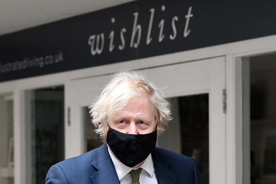 Fotografija: Britanski premier Boris Johnson. FOTO: Pool Reuters