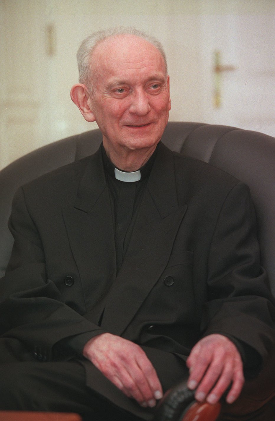 Fotografija: Dr. Alojzij Šuštar, ljubljanski metropolit in nadškof FOTO: Blaž Samec
