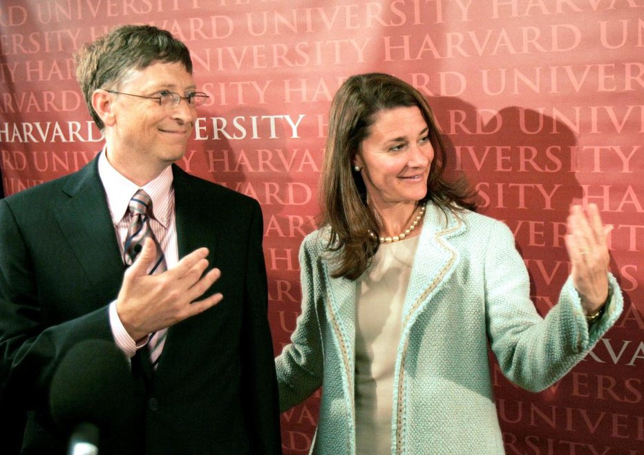 Fotografija: Bill in Melinda Gates. FOTO: Brian Snyder/reuters