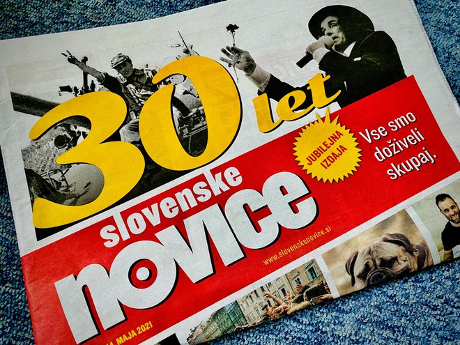 Posebna priloga Slovenskih novic ob 30. obletnici izhajanja. FOTO: