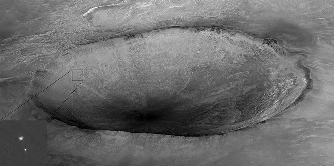 O nastanku kraterja Zunil obstajata dve teoriji. FOTOGRAFIJE: Nasa