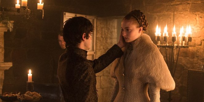 Med najbolj brutalnimi prizori je bilo posilstvo Sanse Stark na poročno noč. FOTO: Hbo