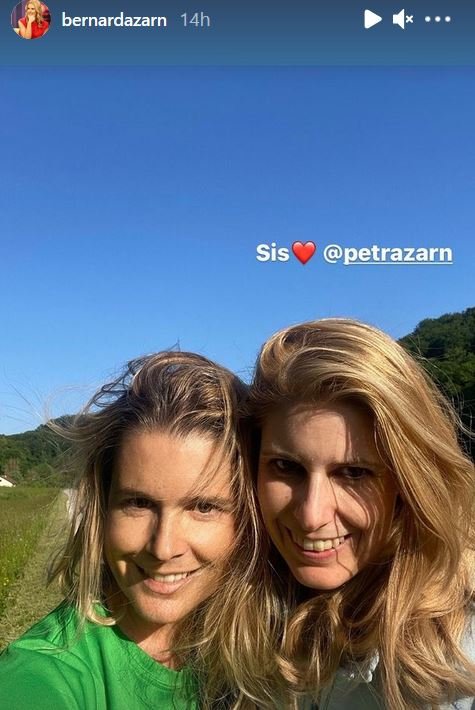 Bernarda in Petra Žarn. FOTO: Instagram