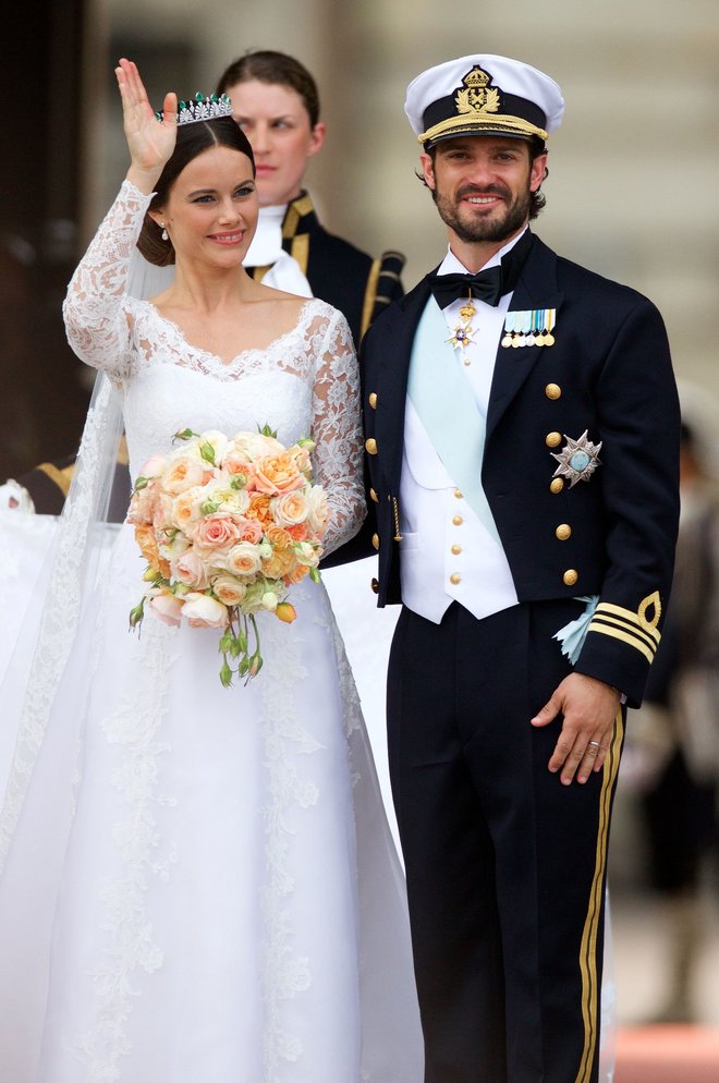 Poroka švedskega princa Carla Philipa in Sofie Hellqvist.