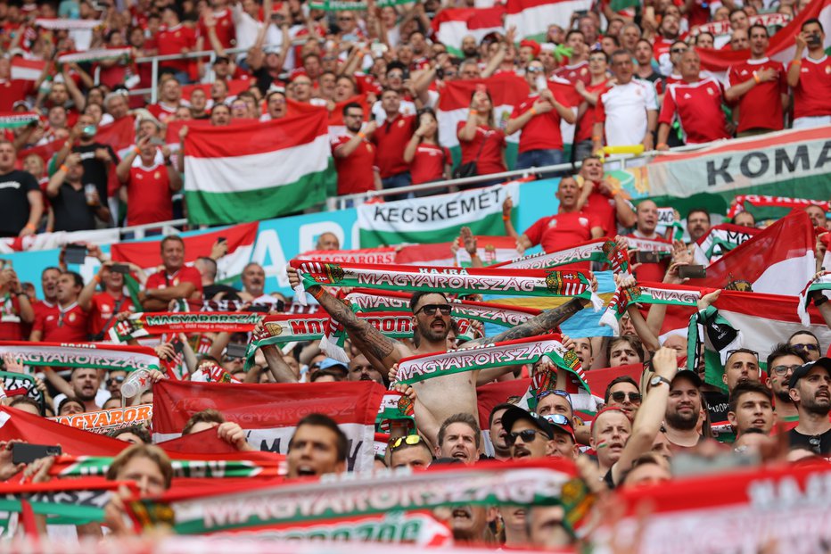 Fotografija: Madžarski navijači FOTO: Bernadett Szabo Pool Via Reuters
