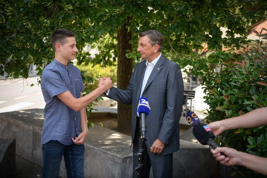 Fotografija: S častnim pokroviteljstvom nad dobrodelno akcijo ga je podprl tudi predsednik republike Borut Pahor.