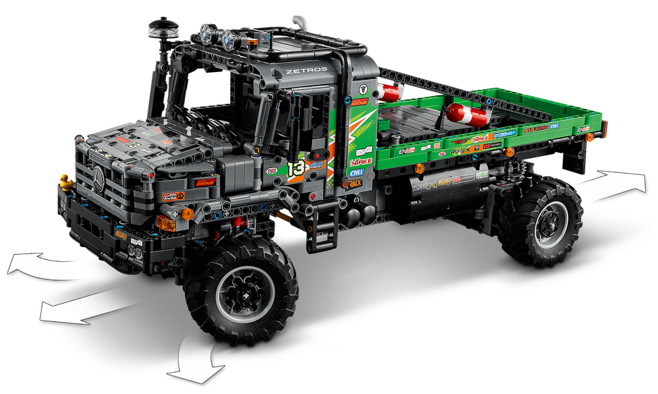 Fotografija: Zetros za ljubitelje lego kock in Mercedes-Benzovih terenskih tovornjakov FOTO: Lego