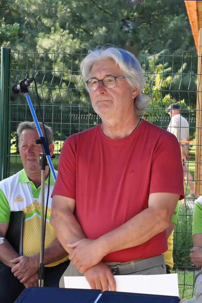 Andrej Jus, predsednik Čebelarskega društva Domžale<br />
Foto: Vido Repanšek