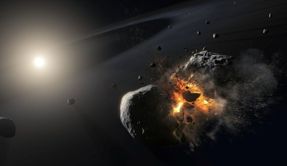 Fotografija: Asteroid je premera med 100 in 230 metri (simbolična fotografija). FOTO: Nasa, Via Reuters