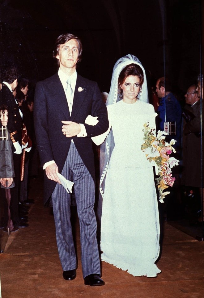 Poroka Patrizie Reggiani in Maurizia Guccija leta 1973