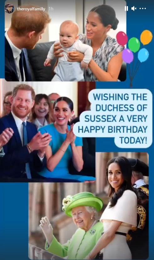 Čestitka kraljeve družine. FOTO: Instagram