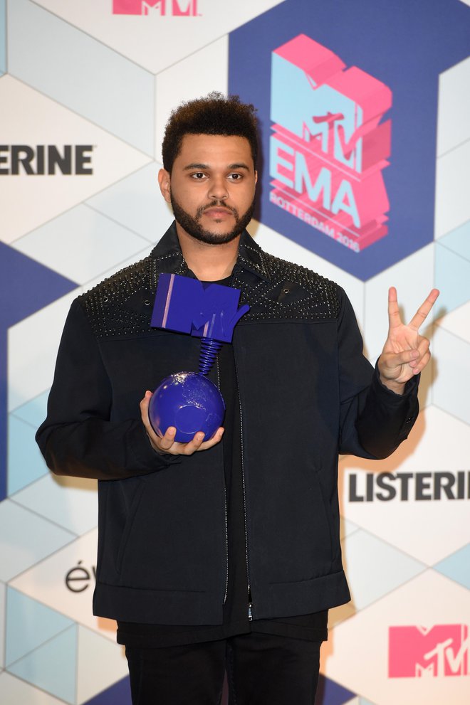 The Weeknd je prejel že več odličij glasbene industrije, tudi grammyja. FOTO: Anthony Harvey/Getty Images