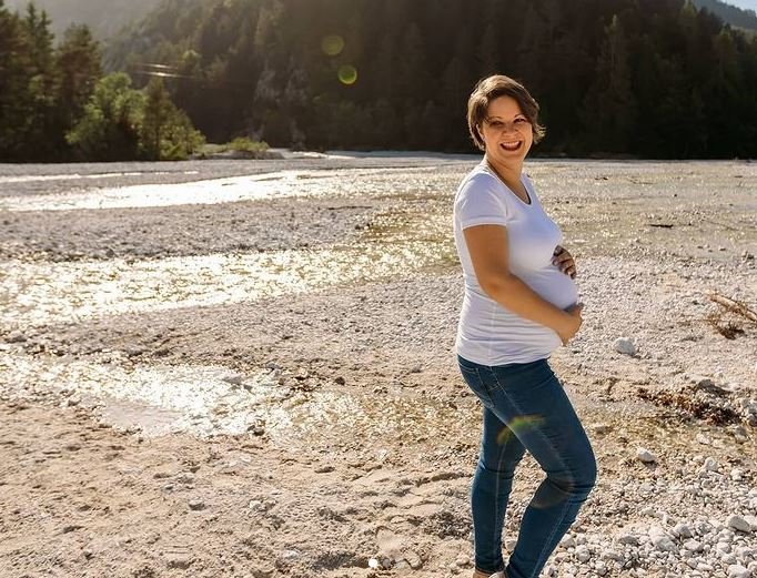 Fotografija: Na porodniški dopust se je odpravila v času parlamentarnih počitnic, dojenček je imel predviden datum poroda 21. avgusta. FOTO: Instagram