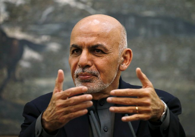 Predsednik Ašraf Gani je pobegnil. FOTO: Stringer, Reuters