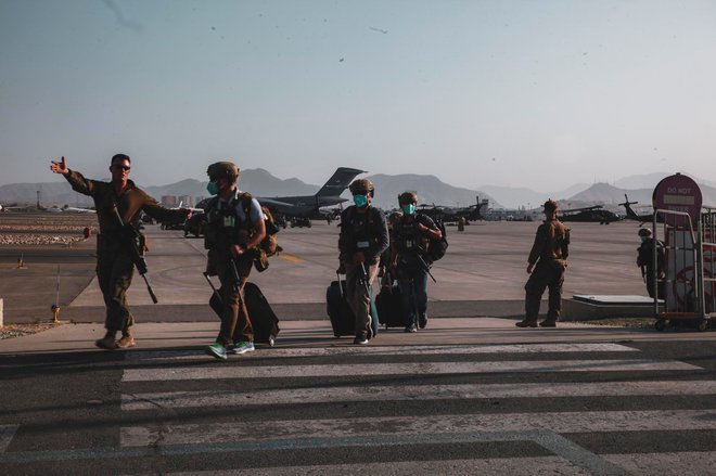 Odhod iz Afganistan postaja čedalje težji. FOTO: Us Marines, Via Reuters
