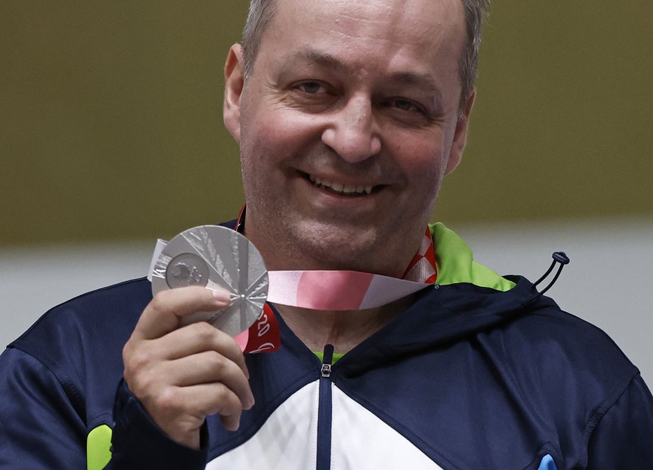 Fotografija: Franček Gorazd Tiršek ima novo paralimpijsko srebrno odličje. FOTO: Issei Kato/Reuters