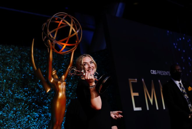 Z igro v miniseriji Mare of Easttown je najbolj prepričala Kate Winslet. FOTO: Mario Anzuoni/Reuters