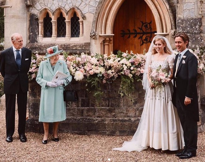 Beatrice in Edoardo Mapelli Mozzi sta se poročila lani, v soboto sta dobila prvega skupnega otroka. FOTO: Instagram