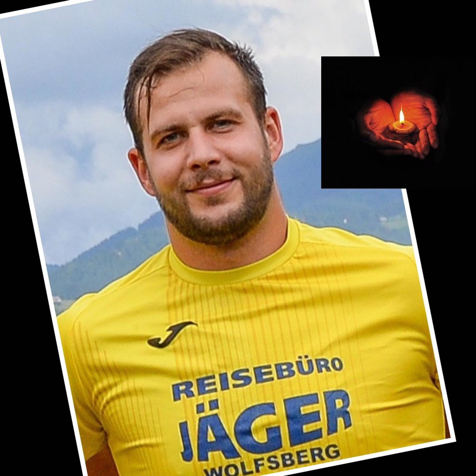 Fotografija: Avstrijski klub je potrdil smrt slovenskega nogometaša Mihe Robiča. FOTO: Fc St. Michael/Facebook