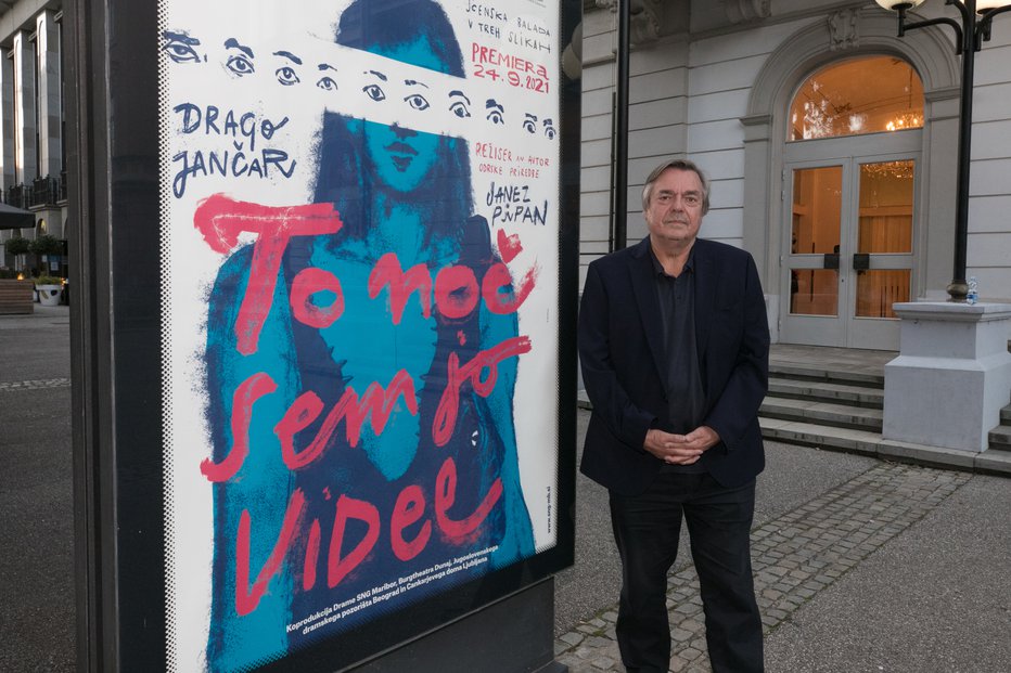 Fotografija: Pisatelj Drago Jančar, po novem tudi častni doktor Univerze v Mariboru