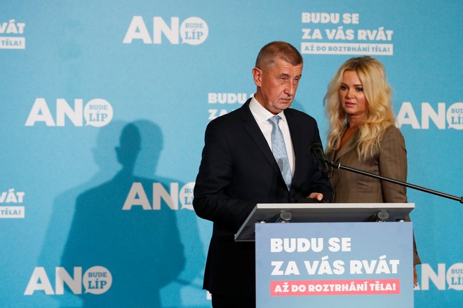 Andrej Babiš in Monika Babišova. FOTO: Bernadett Szabo, Reuters