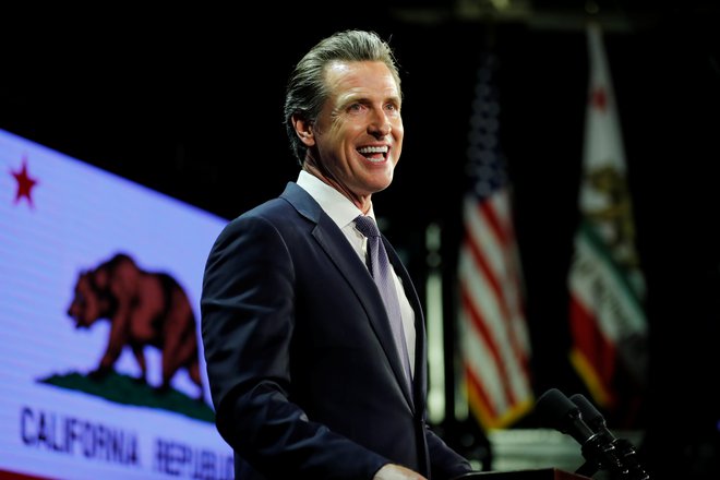 Kalifornijski guverner Gavin Newsom

FOTO: REUTERS
