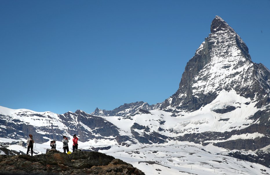 Fotografija: Matterhorn. FOTO: Denis Balibouse, Reuters
