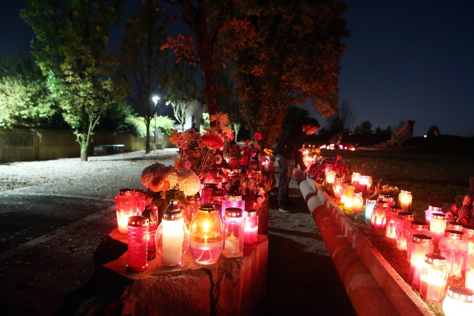 Fotografija: Pokopališče Žale pred prvim novembrom, dnevom spomina na mrtve FOTO: Uroš Hočevar
