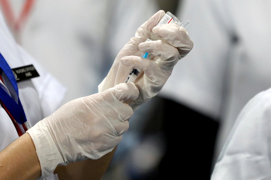 Fotografija: Cepivo covaxin. FOTO: Adnan Abidi, Reuters
