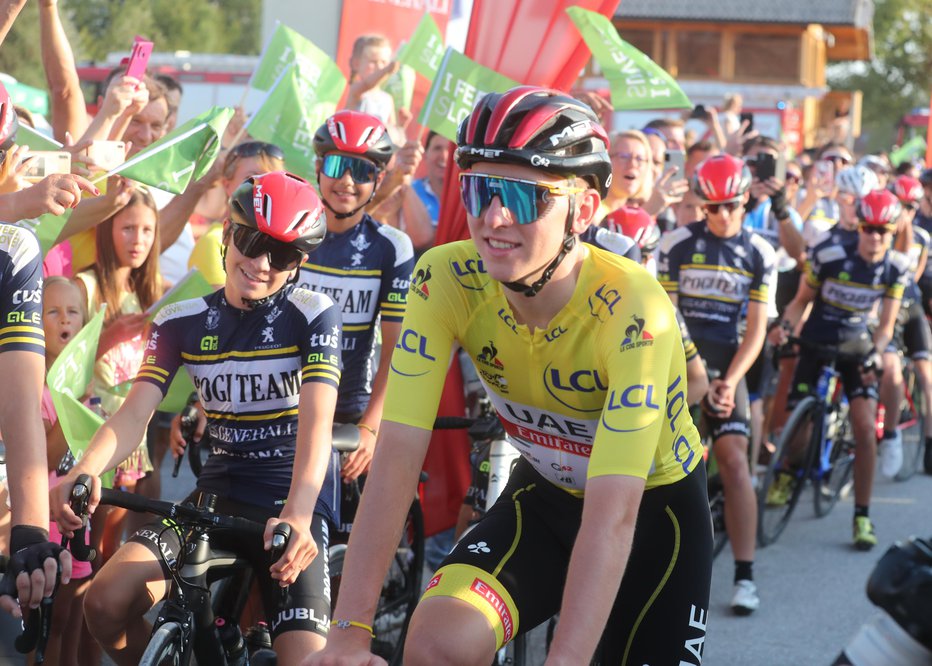 Fotografija: Tadej Pogačar si želi, da bi imeli mladi kolesarji najboljše razmere za trening. FOTO: Dejan Javornik
