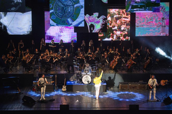 Skupina Queen Real Tribute bo v Cankarjevem domu nastopila s šovom Queen Symphony. FOTO: DUNJA DOPSAJ
