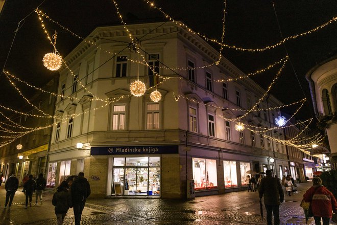 Prižig lučk v Mariboru. FOTO: Mediaspeed
