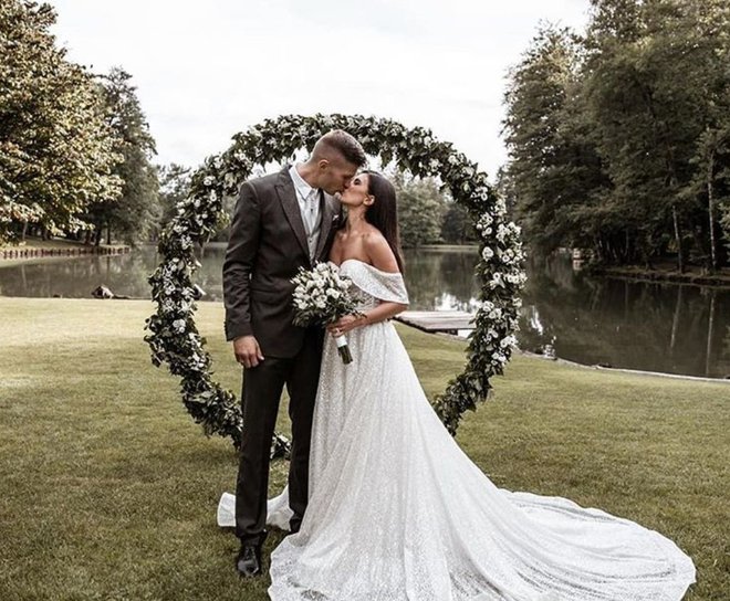 Murićeva poroka je bila sanjska. FOTO: Instagram
