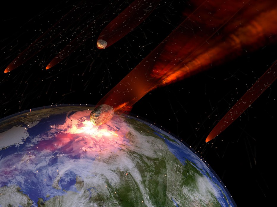Fotografija: Če bi tako velik asteroid trčil v Zemljo, bi bilo konec človeštva. FOTO: Aunt_spray/Getty Images
