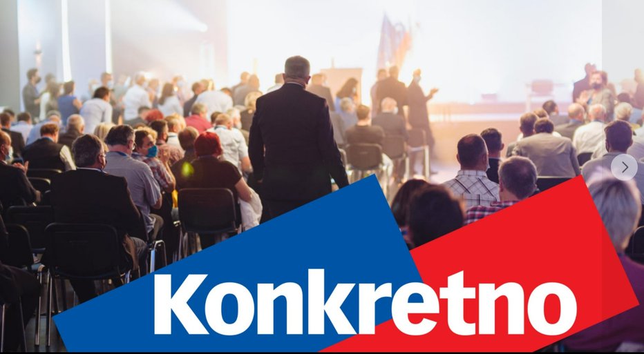 Fotografija: Nastala je nova stranka z imenom Konkretno. Njen predsednik bo Zdravko Počivalšek. FOTO: zaslonski posnetek
