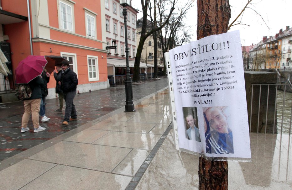 Fotografija: Obsežna iskalna akcija za Klemnom Jakličem, 18-letnikom, ki je izginil pri Trnovem. FOTO: Dejan Javornik
