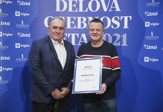 Nagrado za izstopajoče novinarske dosežke je prejel tudi novinar Slovenskih novic Boštjan Celec.
