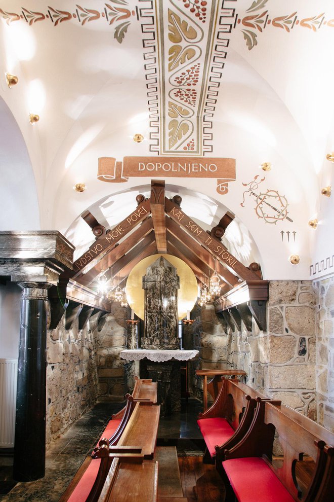 Kapela Božjega groba v frančiškanskem samostanu Foto: Zavod za turizem in šport Kamnik
