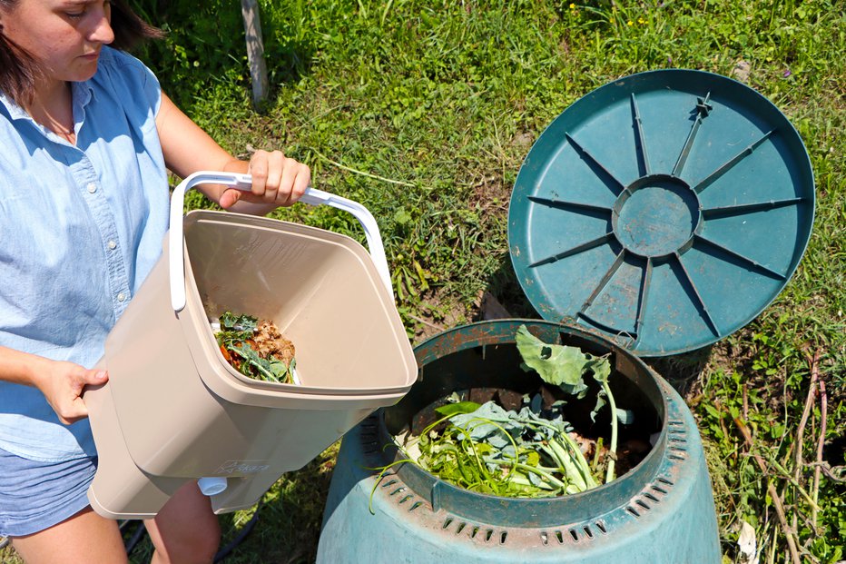 Fotografija: Uporaba Bokashi Organka in zunanjega kompostnika ni izključujoča, celo priporočljivo ju je uporabljati v kombinaciji. FOTOGRAFIJE: Plastika Skaza
