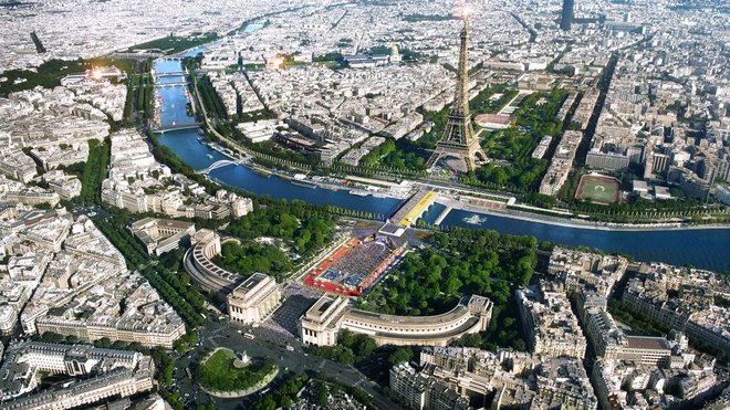 Pogled na Pariz čez dobri dve leti naj bi bil povsem drugačen. FOTO: Paris2024.org
