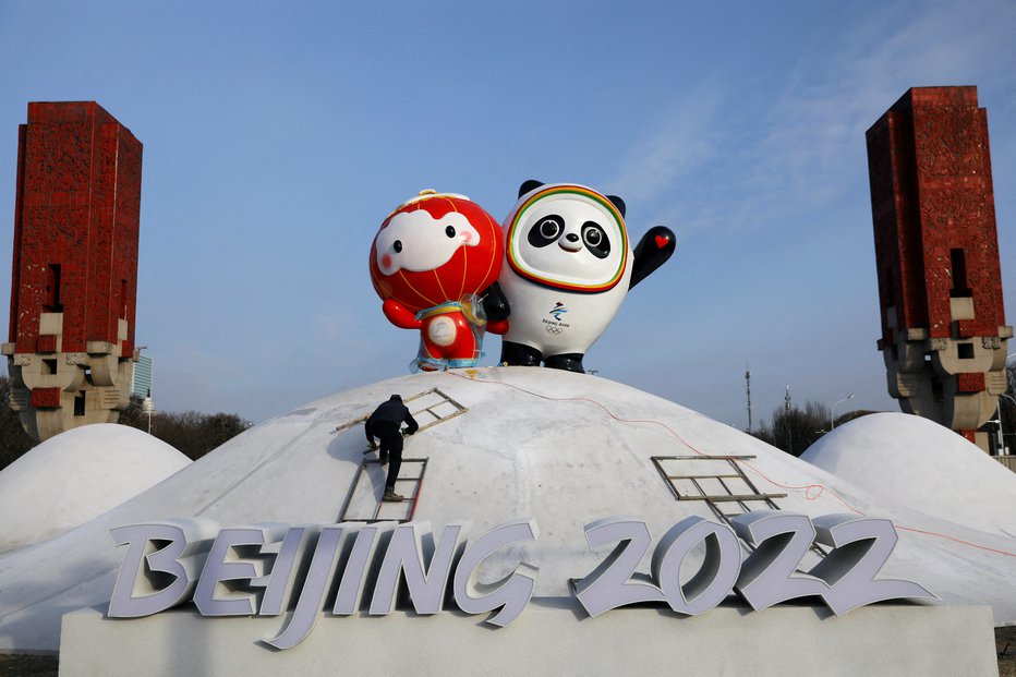 Fotografija: Športnike v Pekingu čakajo strogi ukrepi. FOTO: Tingshu Wang, Reuters
