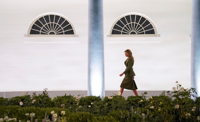 Elle quittait rarement la Maison Blanche, alors les services secrets l'appelaient en plaisantant Goldilocks.  PHOTO : Kévin Lamarque / Reuters