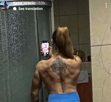 Fotografija: Tjaša v fitnesu. FOTO: Instagram
