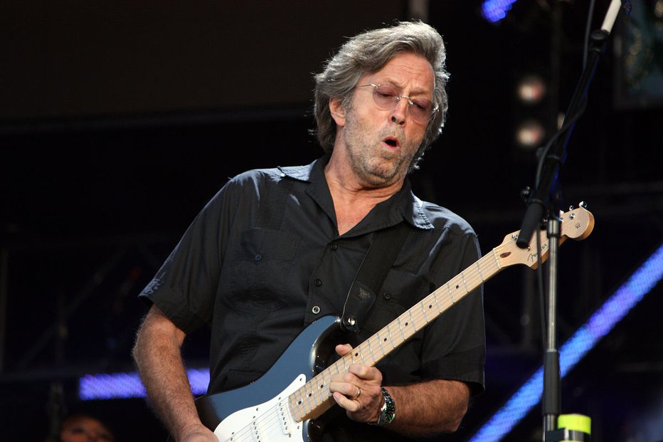 Fotografija: Britanski glasbenik Eric Clapton, nekdanji odvisnik, je prestopil v tabor proticepilcev ... FOTO: Wikicommons
