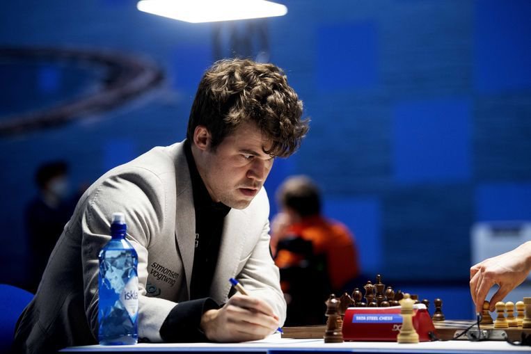 Fotografija: Magnus Carlsen je bil na Nizozemskem dominanten za šahovnico. FOTO: chess24
